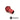 Bitspower Premium G1/4" High Flow 3/8" Fitting - Deep Bold Red Finish