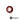 Bitspower Premium G1/4" High Flow 3/8" Fitting - Deep Bold Red FinishBP-DBRWP-C02