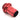 Bitspower Premium G1/4" High Flow 7/16" Fitting - Deep Blood Red Finish