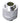 Bitspower Premium G1/4" Shiny Silver High Flow 3/8" (5/8") Compression Fitting Ultimate