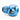 Bitspower Rotary Fitting Q - Rotary IG1/4 x 3 Splitter - Royal BlueBP-RBLQR-C