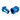 Bitspower Royal Blue Dual G1/4" Adjustable Aqua Link Pipe I (22 - 31MM)BP - RBLDG14AALPI