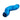 Bitspower Royal Blue Five Rotary Snake - Style Dual G1/4" AdapterBP - RBLSR5DG