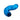Bitspower Royal Blue Five Rotary Snake - Style Dual G1/4" AdapterBP - RBLSR5DG