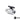 Bitspower Silver Mini Valve Rotary G1/4"& Inner G14"With Black Handle