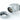 Bitspower Silver Shining Enhance Rotary G1/4" 30 - Degree Multi - Link Adapter For OD 12MMBP-E30RML