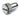Bitspower Silver Shiny Sealing Plug - 3/8