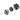 Bitspower Touchaqua Advanced G1/4" Tighten Fitting For Hard Tubing OD12MM (Glorious Black) (2 PCS )BPTA-TFHA12-GB