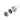 Bitspower Touchaqua Advanced G1/4" Tighten Fitting For Hard Tubing OD16MM (Glorious Silver) (2 PCS )BPTA-TFHA16-GS
