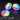Bitspower Touchaqua NOTOS O 120 PWM Fan Digital RGB (5PCS)BPTA-NTO1218D5