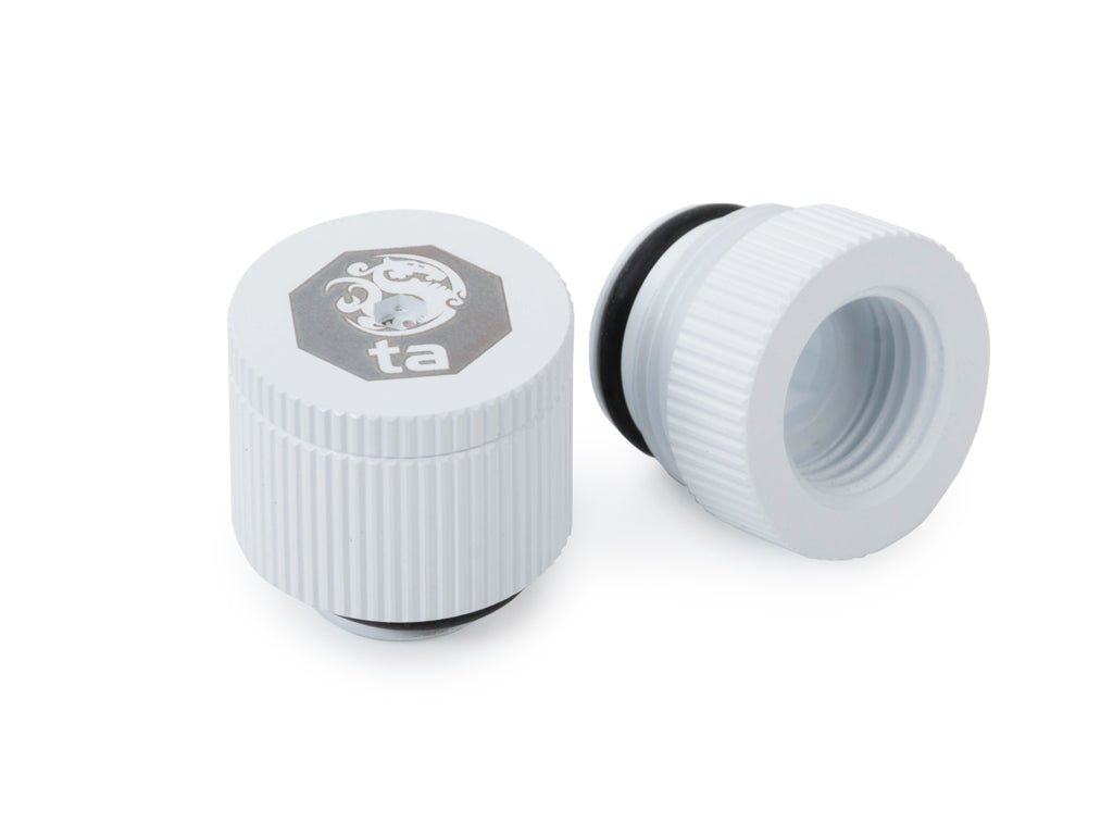 Bitspower Touchaqua Water Exhaust Fitting Deluxe White (2 PCS)