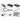 Bitspower Universal RAM Module Water Cooling Set For 4 Banks 4 - DIMMs V2 - Ice Red/BlackBP-RAMS44V2-IRDBK-D