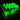 Bitspower X-Station Power-Extension II - Male Version - GreenBP-XSP2M-GN-D