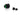Touchaqua G1/4" Female Adjustable Link Pipe 22 - 31MM (Glorious Black) (2 PCS )TA-GFALP2231-GB