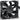 Noiseblocker BlackSilentPro P1 80x25mm Ultra Silent Fan - 1500RPMNB-P1