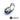 Bitspower G1/4 Silver Shiny Dual Rotary 45-Degree Compression Fitting-ID 1/2