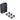 Bitspower G1/4" Royal Blue Enhance Multi-Link For OD 16MM