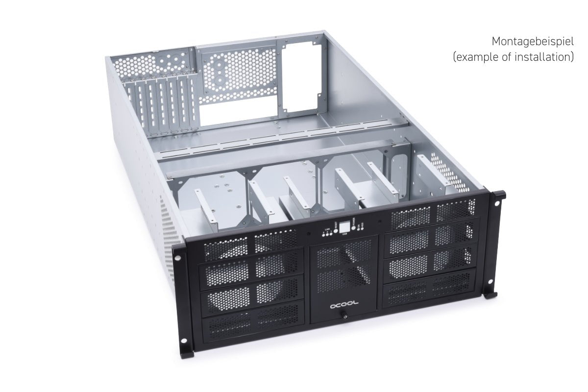 Alphacool ES 4U 3x120mm Radiator Mounting - Thumbnail 3