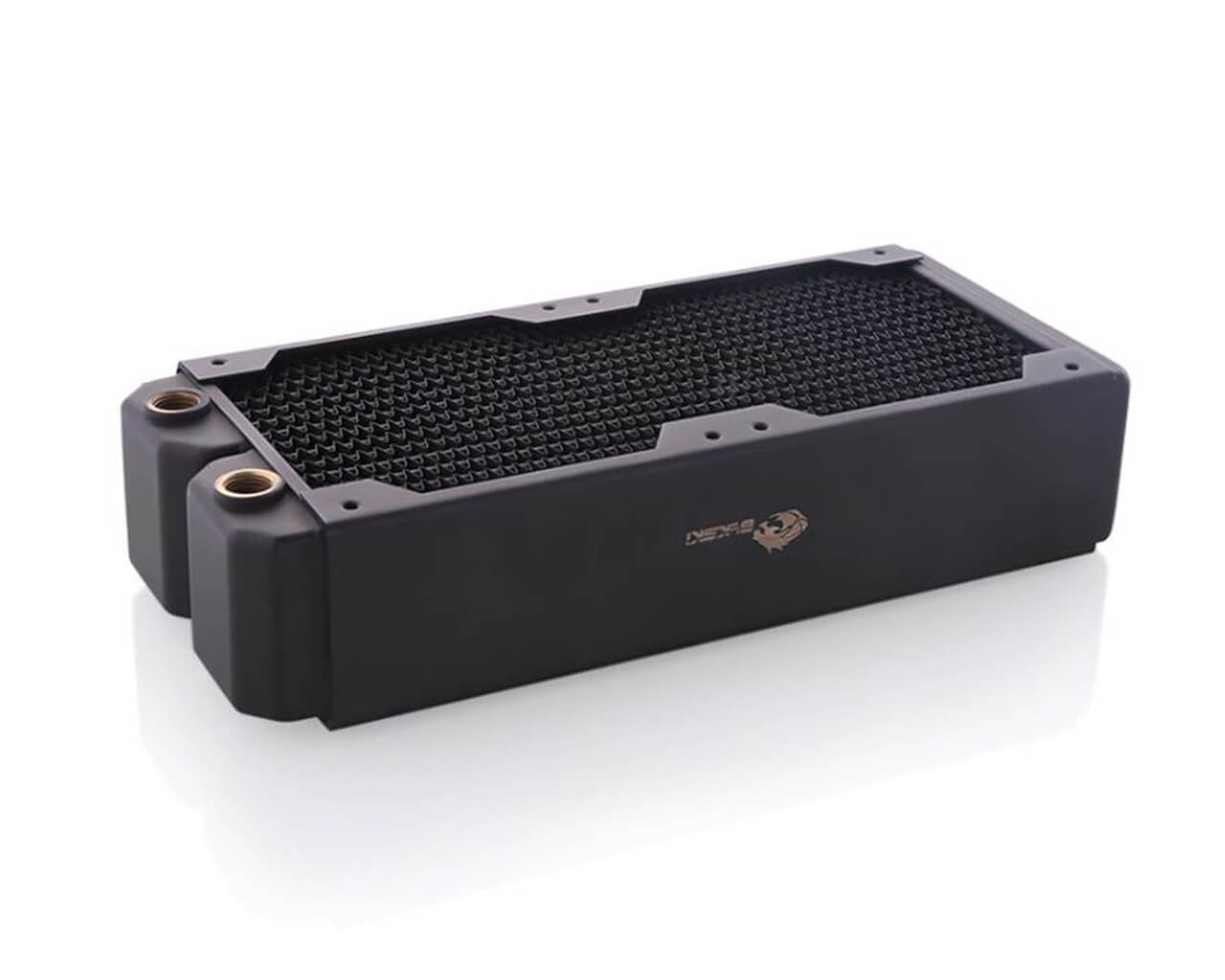 Bykski 360mm x 60mm Copper Radiator - Ultra Thick - Black - Thumbnail 4