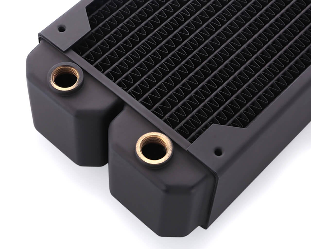 Bykski 360mm x 60mm Copper Radiator - Ultra Thick - Black - Thumbnail 2