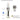 Bykski Anti - Off Rigid 14mm OD Fitting - White (B - FTHTJ - L14 - W)B - FTHTJ - L14 - W
