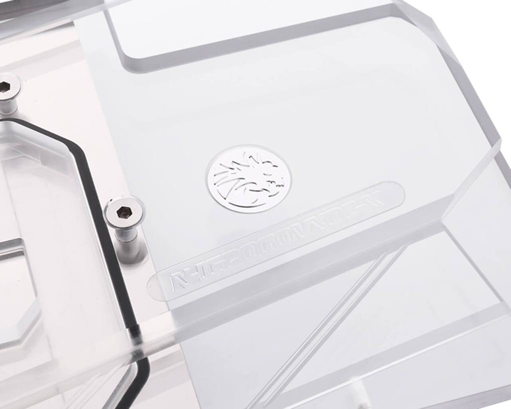 Bykski COLORFUL RTX 2060 Vulcan X OC V2 Full Coverage GPU Water Block - Clear - Thumbnail 4