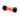 Bykski Cylindrical DNA Reservoir - Black POM / Red - 180mm (B - DNA - CT - POM - 180R)B-DNA-CT-POM-180R