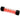 Bykski Cylindrical DNA Reservoir - Black POM / Red - 260mm (B - DNA - CT - POM - 260R)B-DNA-CT-POM-260R