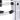 Bykski G 1/4in. Male to Female Rotary Offset Fitting - Silver (CC - HR - X - S)CC-HR-X-S