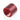 Bykski G1/4 Dual Female Straight Coupler - Red (B - DPJ - 10)B-DPJ-10-R