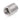Bykski G1/4 Dual Male Rotary Extension Coupler - Silver (B - DTSO - S)B-DTSO-S-SNB