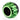Bykski Rigid 14mm OD Fitting Gears Style - Green (B - FSIHTJ - AL)B-FSIHTJ-AL-GR-D