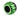 Bykski Rigid 14mm OD Fitting Gears Style - Green (B - FSIHTJ - AL)B-FSIHTJ-AL-GR-D