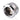 Bykski Rigid 16mm OD Fitting V2 - Silver (B - HTJV2 - L16)B-HTJV2-L16-S