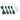 CableMod Basic Cable Extension Kit - 6+6 Pin Series - Black/Green