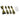CableMod Basic Cable Extension Kit - 6+6 Pin Series - Black/Yellow