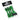 CableMod Basic Cable Extension Kit - 6+6 Pin Series - GreenCM-CAB-BKIT-6KG-R-D