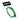 CableMod ModFlex™ Sleeved Wire - 16" Green 4 - PackCM-MSW-16G-4-R-D