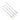 CableMod ModFlex™ Sleeved Wire - 16" White 4-Pack