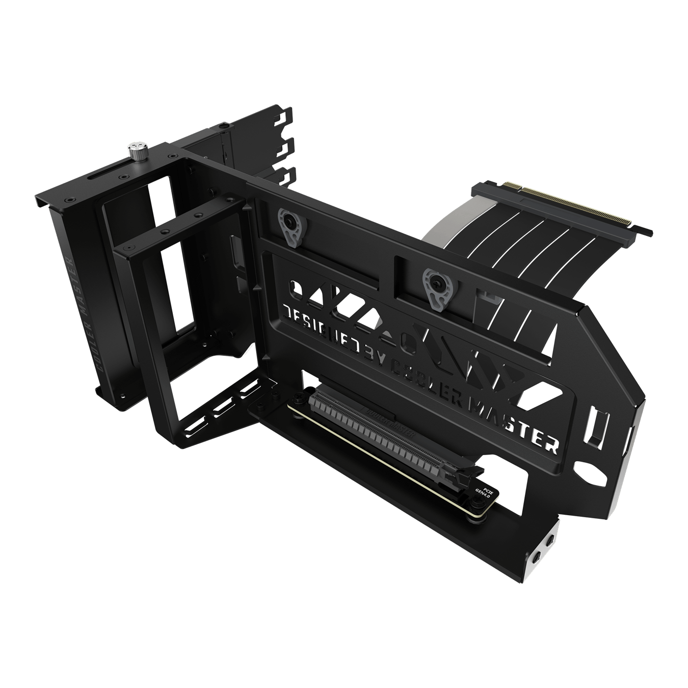 Cooler Master Universal Vertical GPU Holder Kit V3 with PCIe 4.0 Riser and Robust Shielding - Thumbnail 4
