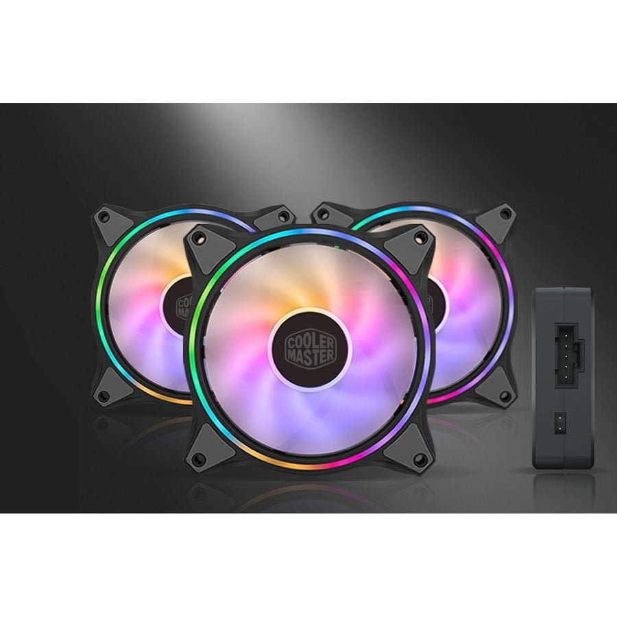 Cooler Master MasterFan MF120 Halo Cooling Fan - 3 Pack - Thumbnail 3