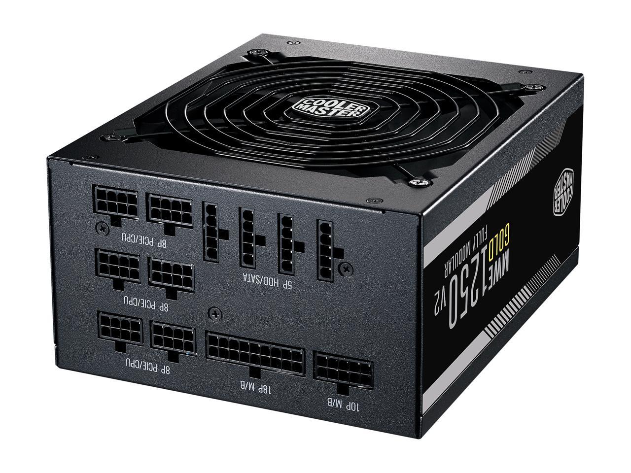 Cooler Master MWE Gold 1250 V2 ATX3.0 Fully Modular PSU - Thumbnail 4