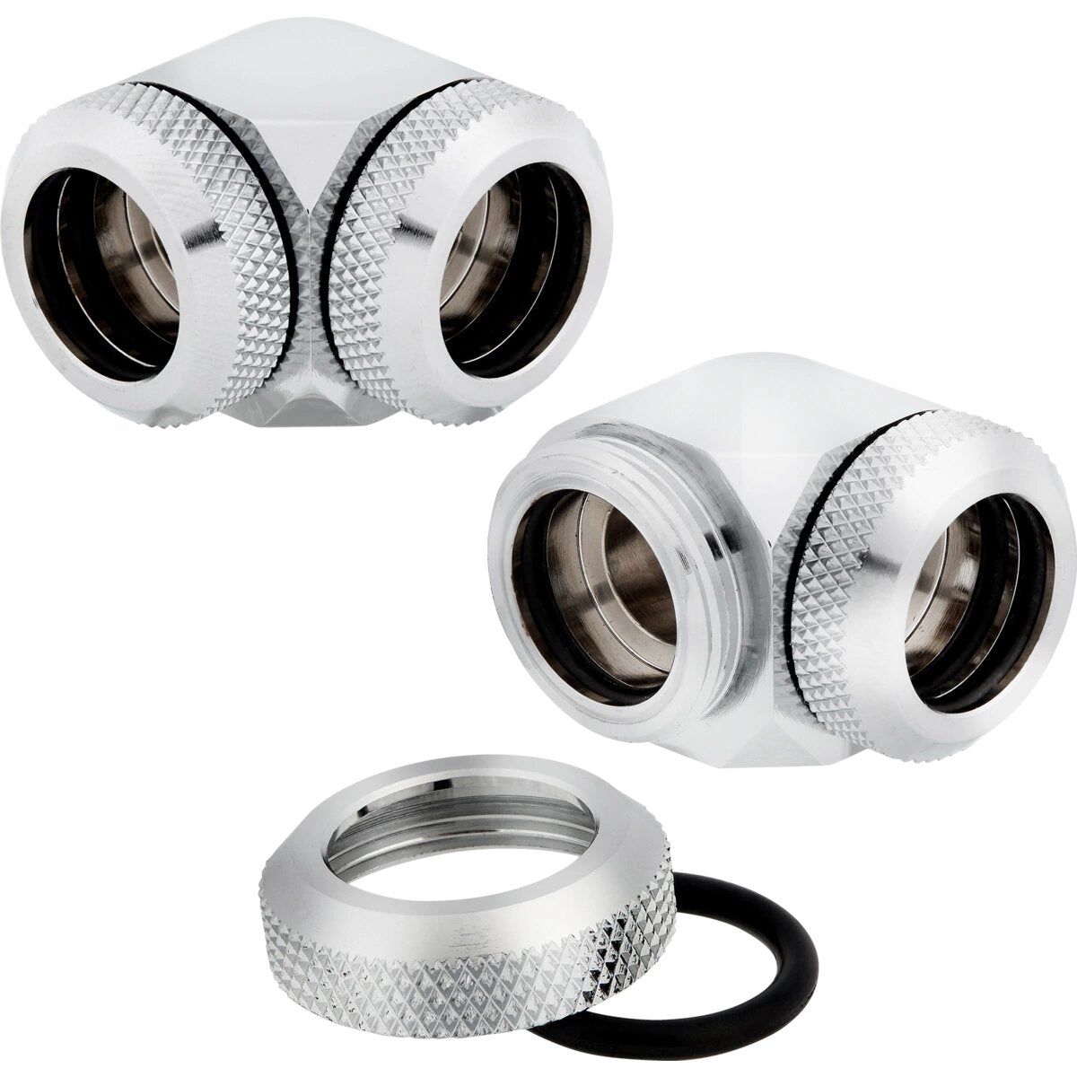 Corsair Hydro X Series XF Hardline 14mm OD Fittings Four Pack - Thumbnail 2