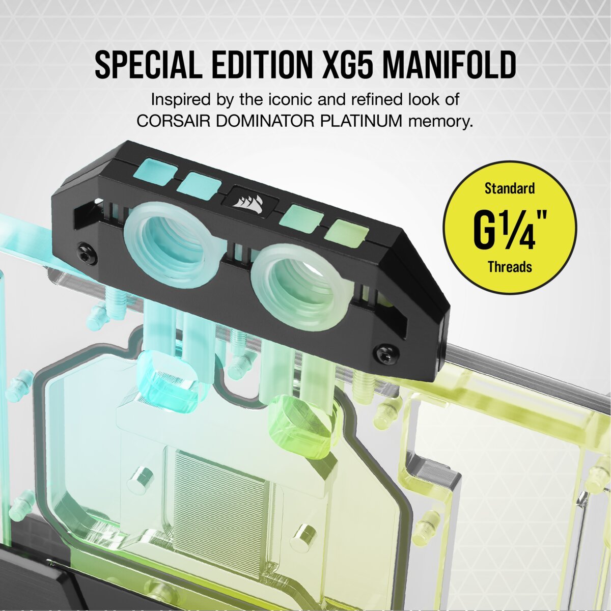 Corsair Hydro X Series XG5 RGB 30-SERIES REFERENCE GPU Water Block - Thumbnail 4