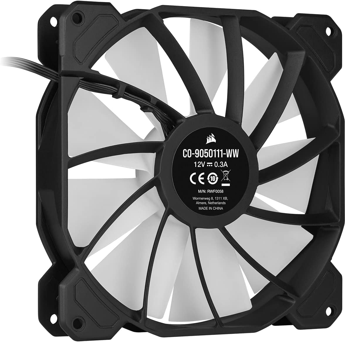 Corsair iCUE SP140 RGB ELITE Performance 140mm PWM Fan Dual Fan Kit with Lighting Node CORE - Thumbnail 2