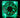 Yate Loon 140x140x25mm Clear Low Speed Fan with Quad Green LED D14SL-124G