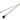 Darkside 3-Pin Dual Fan Y Splitter Cable - White Sleeved