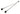 Darkside 3-Pin Dual Fan Y Splitter Cable - White Sleeved