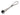 Darkside 30cm (12") SATA Data Cable - White