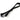 Darkside 30cm (12") Straight to Right Angle SATA Data Cable - Black